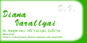 diana varallyai business card